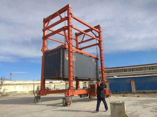 المحمول المحمول RTG RMG Container Gantry Crane 40T للمستودعات