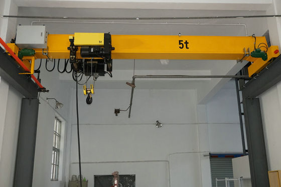 Euro Style Q235B Single Girder Overhead Travel Crane للمرآب IP54