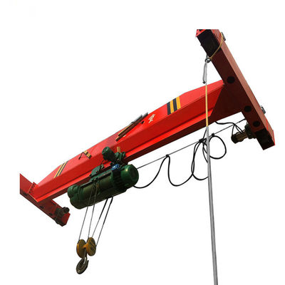 رافعة جسرية علوية 2ton 5ton الصناعية 7.5 ~ 25.5m تمتد أمان عالي