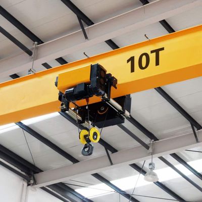 0.5 - 15 طن الرافعة العلوية ذات الشعاع الواحد ذات المساحة المنخفضة من النوع الأوروبي