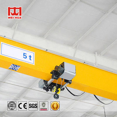 Euro Style 10 Ton - 20 Ton Single Girder Overhead Crane للمرآب