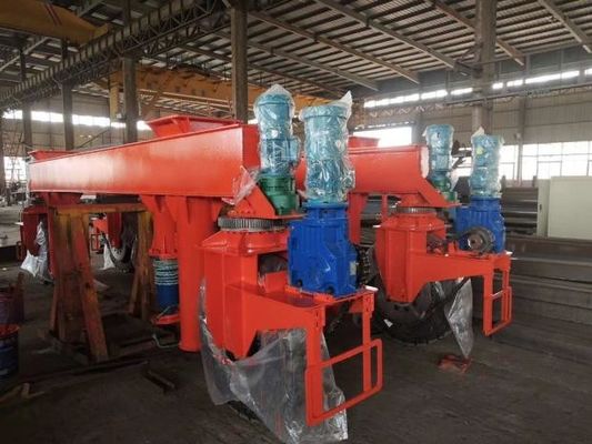 5 - 500 طن سعة رافعات RTG الكهربائية مزدوجة العجلات المطاطية رافعة جرانتري