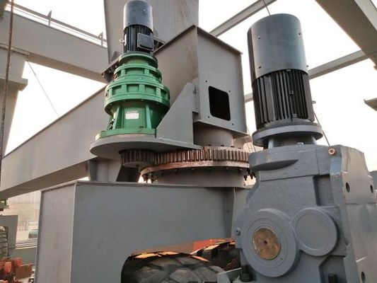 5 - 500 طن سعة رافعات RTG الكهربائية مزدوجة العجلات المطاطية رافعة جرانتري