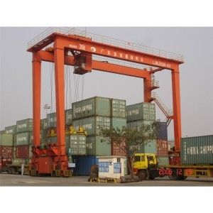 رافعات حاويات Quayside 40ton Rmg تشحن إلى الرافعة الجسرية الشاطئية 380VAC