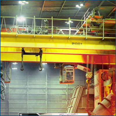 74/20 t QDY Double Girder Overhead Crane لمصنع الصلب