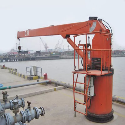 في الخارج 2t - 30t Marine Deck Crane 40m رفع الارتفاع توفير الطاقة