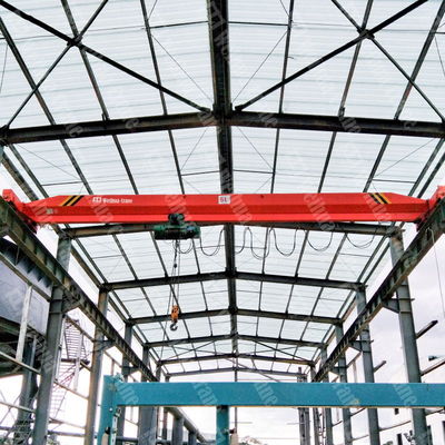 رافعة جسرية علوية 2ton 5ton الصناعية 7.5 ~ 25.5m تمتد أمان عالي