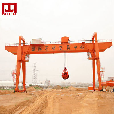MZ Type A3-A8 Double Girder Goliath Gantry Crane 50 طن مع هوك