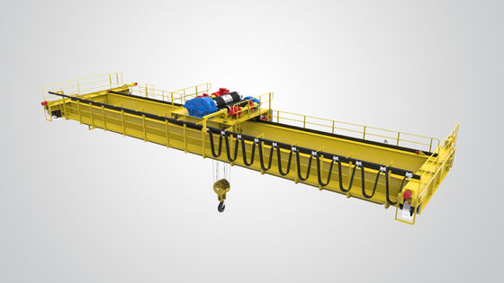 5ton ~ 500ton مزدوجة العارضة رافعة علوية مع عربة رفع
